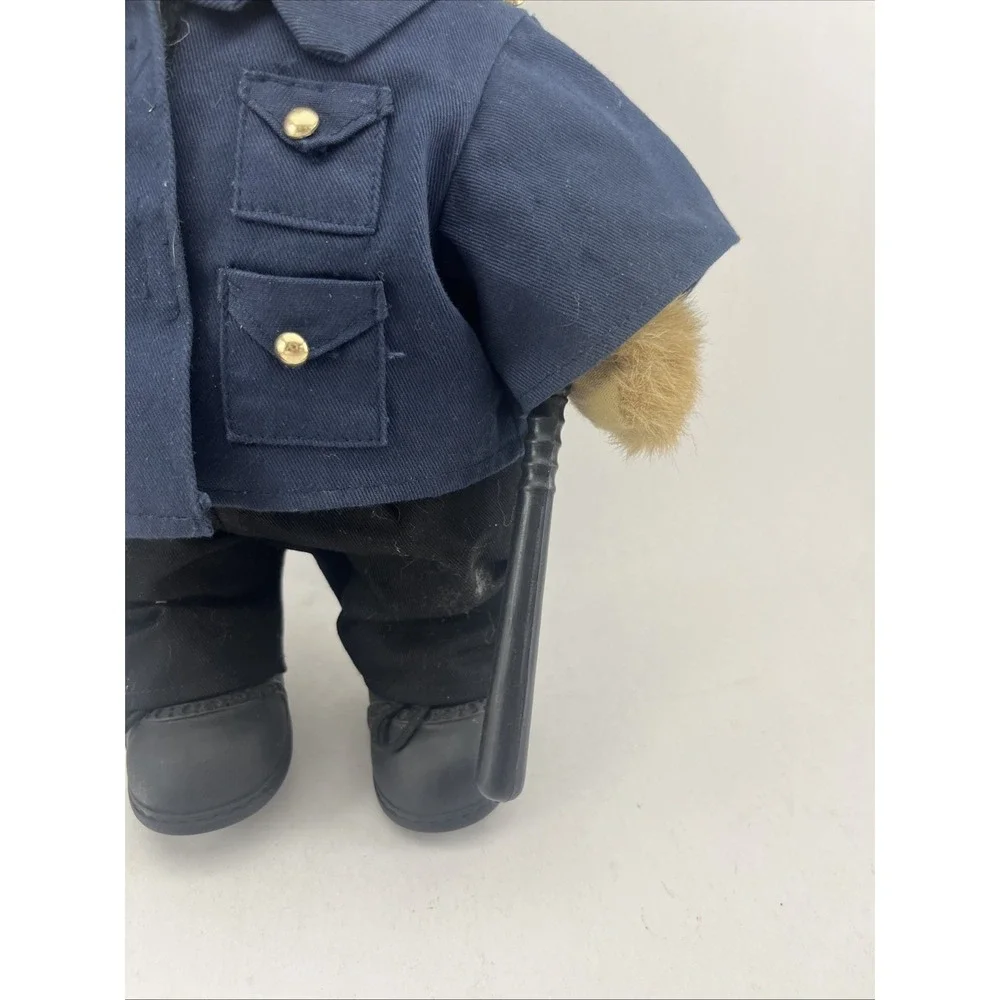 Treasured Teddies Police Officer Teddy Bear Plush Collectible 14